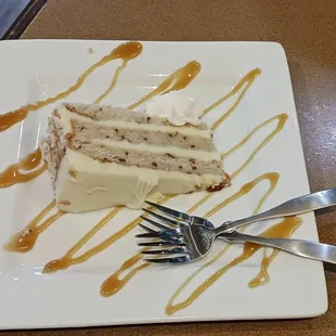 A delicious dessert coconut cake