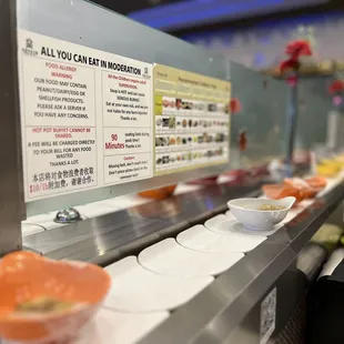 the menu