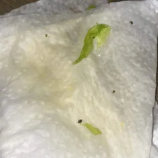 a close up of a piece of paper on a table
