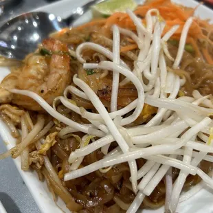 Shrimp Pad Thai Combination