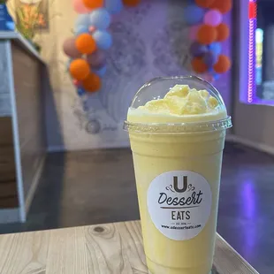 Klaxon - Sweet Mango cream smoothie with condensed milk