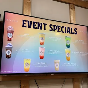 Special drinks