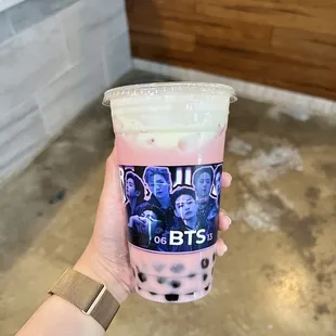 Strawberry Cream Milk Tea