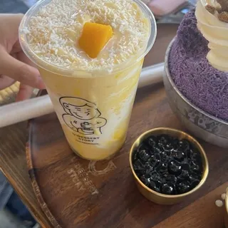 MANGO STICKY RICE SMOOTHIE