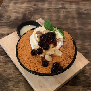 BOBA THAI TEA BINGSU