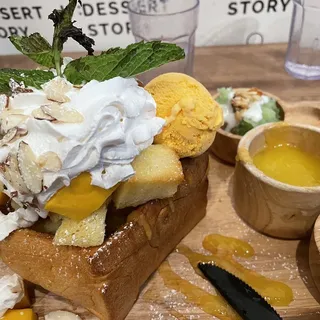 VEGAN MANGO STICKY RICE BINGSU (V)