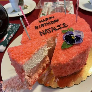 WHOLE LYCHEE CHEESECAKE