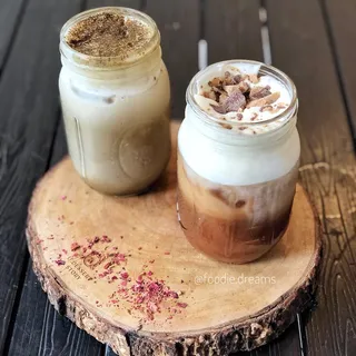 OAT HOJICHA CHEESE TEA