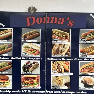 They changed the name to Donna's