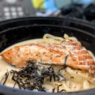 Salmon Cream Udon