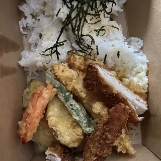 Ten-Don (Tempura Rice Bowl)