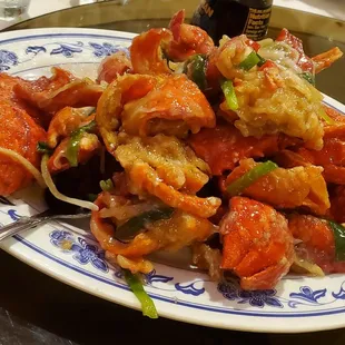 Lobster with Ginger &amp; Onion