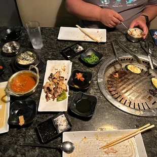 So much food!!!!!!!!