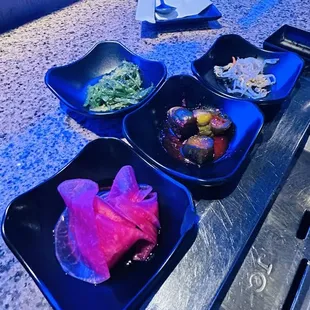 Included side dishes