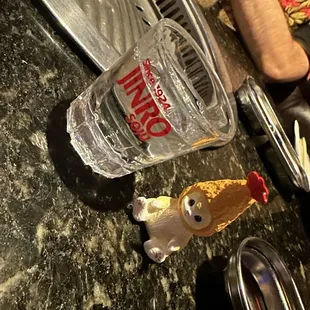 We had soju shots :)