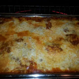 Baked lasagna
