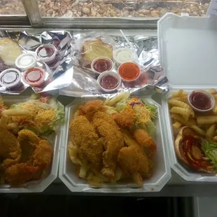 Catfish &amp; Shrimp combo