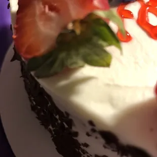 Strawberry Black Forest Strawberry Cake