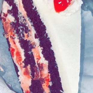 Black Forest Strawberry Cake