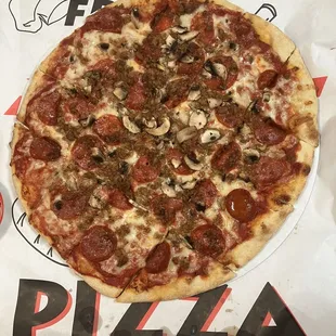 What a great pizza