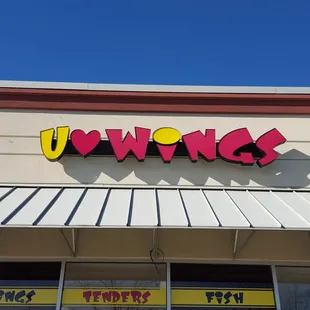 U Love Wings right beside Ingles off Salem Road