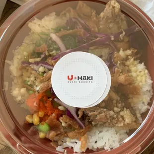 Another build your own protein bowl