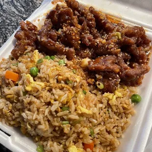 Delicious fried rice