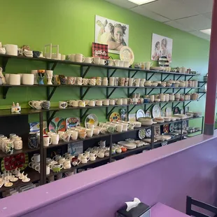 Selection wall