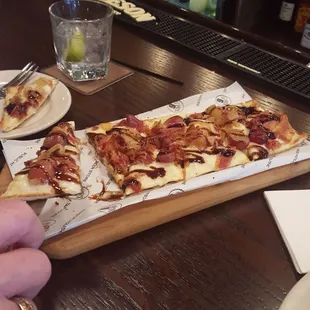 The always awesome Bacon Grape Flatbread!