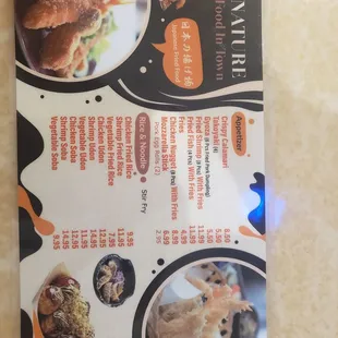 New appetizer and noodle entrees