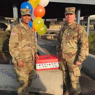 SSG Hawkins and SSG Martinez
