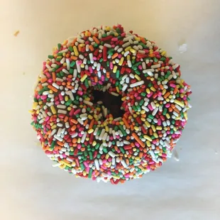 How about rainbow sprinkle yes it&apos;s yummy