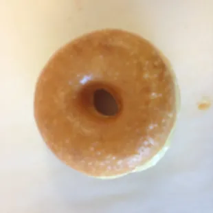 Yummy honey glaze donut.