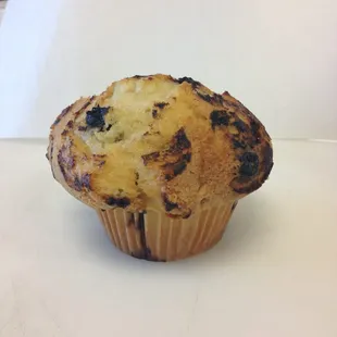 Delicious blueberry muffin