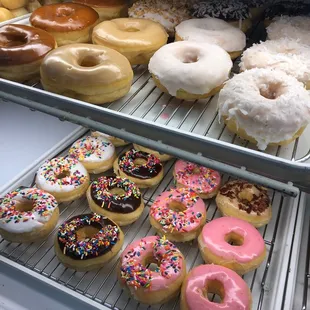  a variety of doughnuts