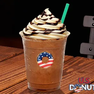 Blended iced mocha