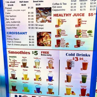 Menu 11/23