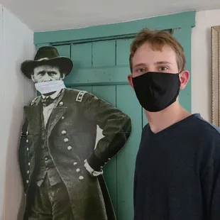 Wearing masks is required!