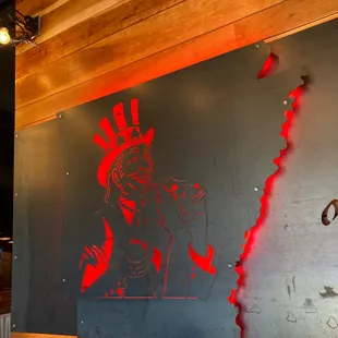  a man with a crown on his head