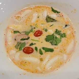 a bowl of soup