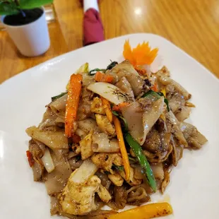 Drunken noodles
