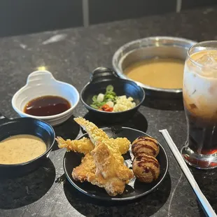 Appetizer and Thaitea