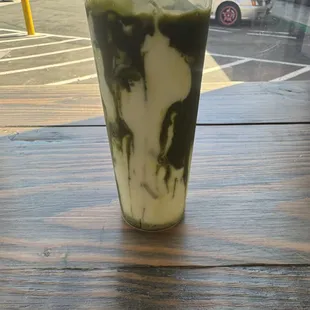 Iced matcha $5