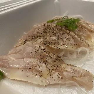 Butter Garlic Albacore Sashimi