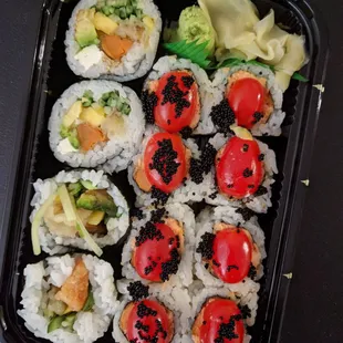 Summer roll, ladybug maki