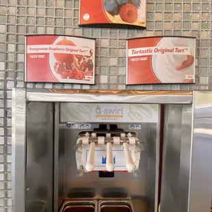 a counter top ice cream machine