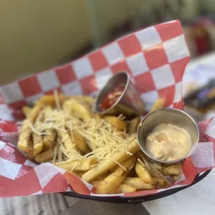 Garlic Parmesan fries