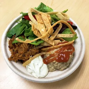 Taco Tuesday - pulled chicken bowl