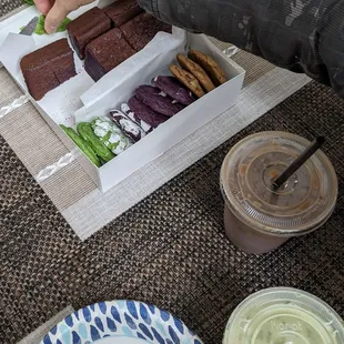 Tasting a sampler box of all these goodies was so much fun! Planning a wedding and looking forward to having these desserts!!