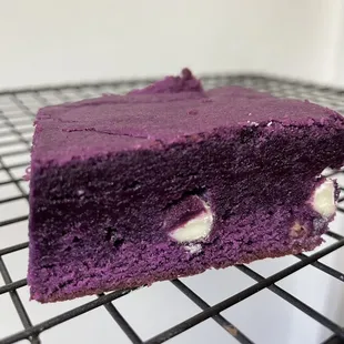 Ube brownie